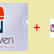 Logo de WooCommerce et logo de KerAwen, société permettant d’avoir une caisse enregistreuse WooCommerce !