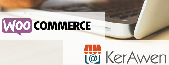 Logos de WooCommerce & KerAwen.