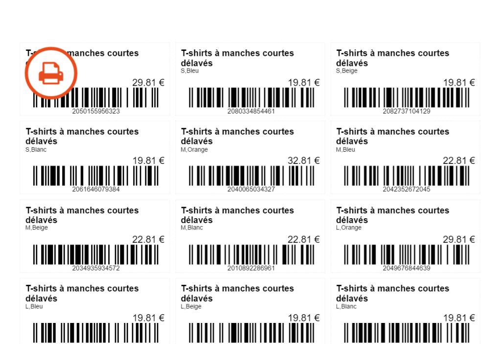 Imprimer ses étiquettes devient facile avec le logiciel de caisse KerAwen !