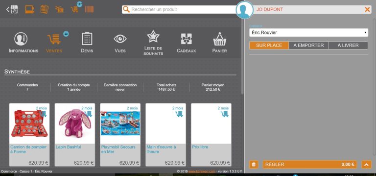 voir les activités Web et magasin de vos clients en un clic