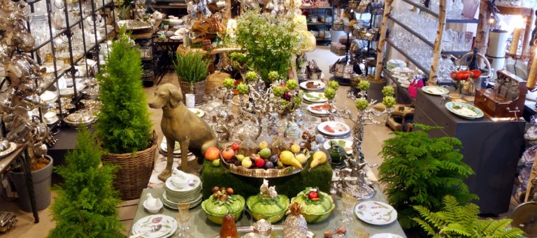 Objets vendus à l'intérieur du magasin Au Bain Marie.