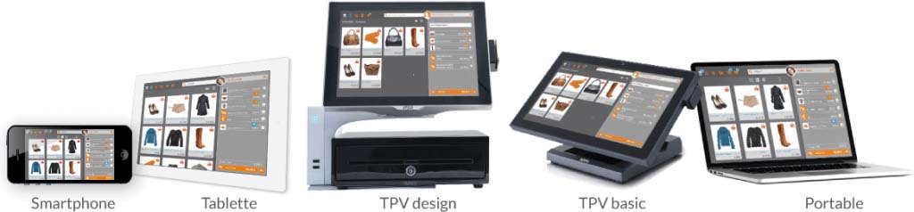 Tablette, TPV, portable, etc. Différents supports à partir desquels on peut gérer la caisse connectée KerAwen.
