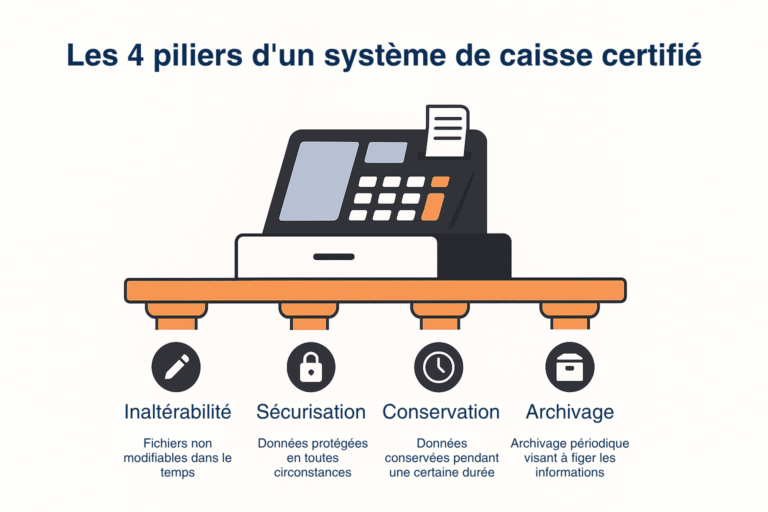 critères ISCA système de caisse certifié